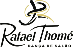 Ícone de um dançarino em sticks, com o título Rafael Thomé e o subtítulo dança de salão embaixo